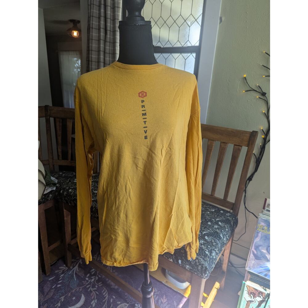 Lg Yellow Primitive Kikkoman Long Sleeve